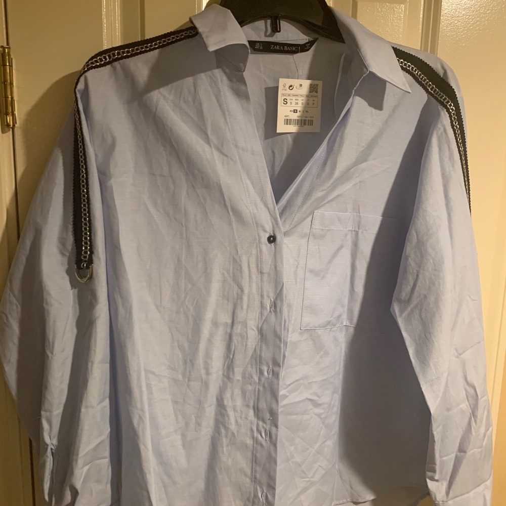 Zara button down shirt